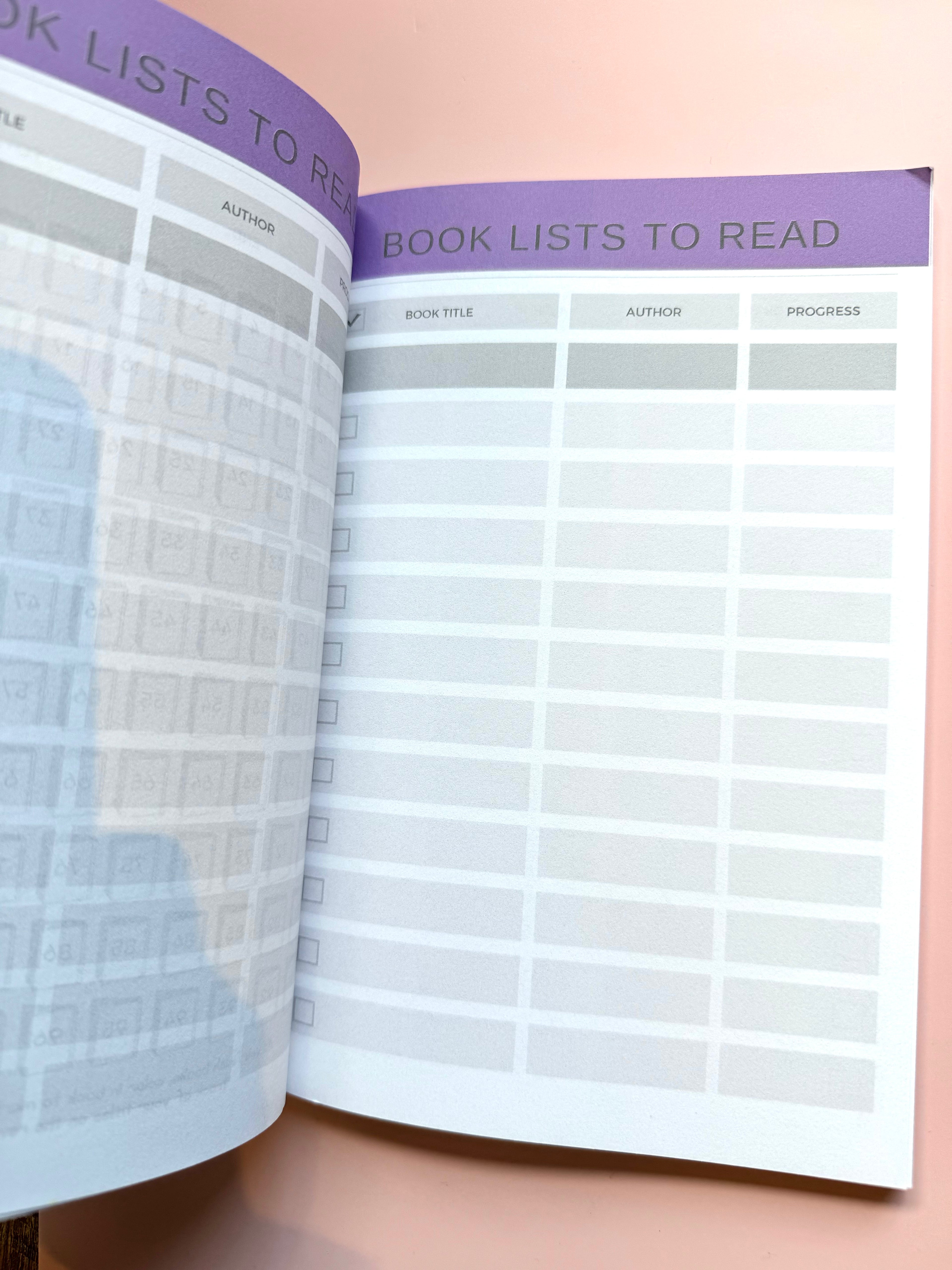 Just a Girl Who Loves Books – Reading Tracker & Review Notebook