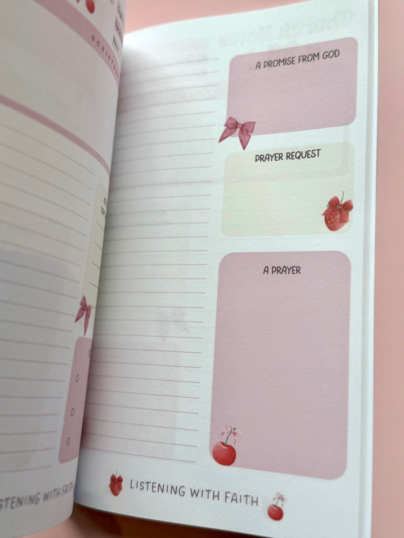 Listening With Faith Church Notes Notebook