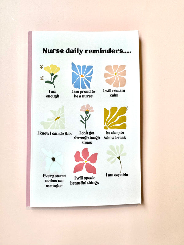 Nurse Daily Affirmations Notebook 