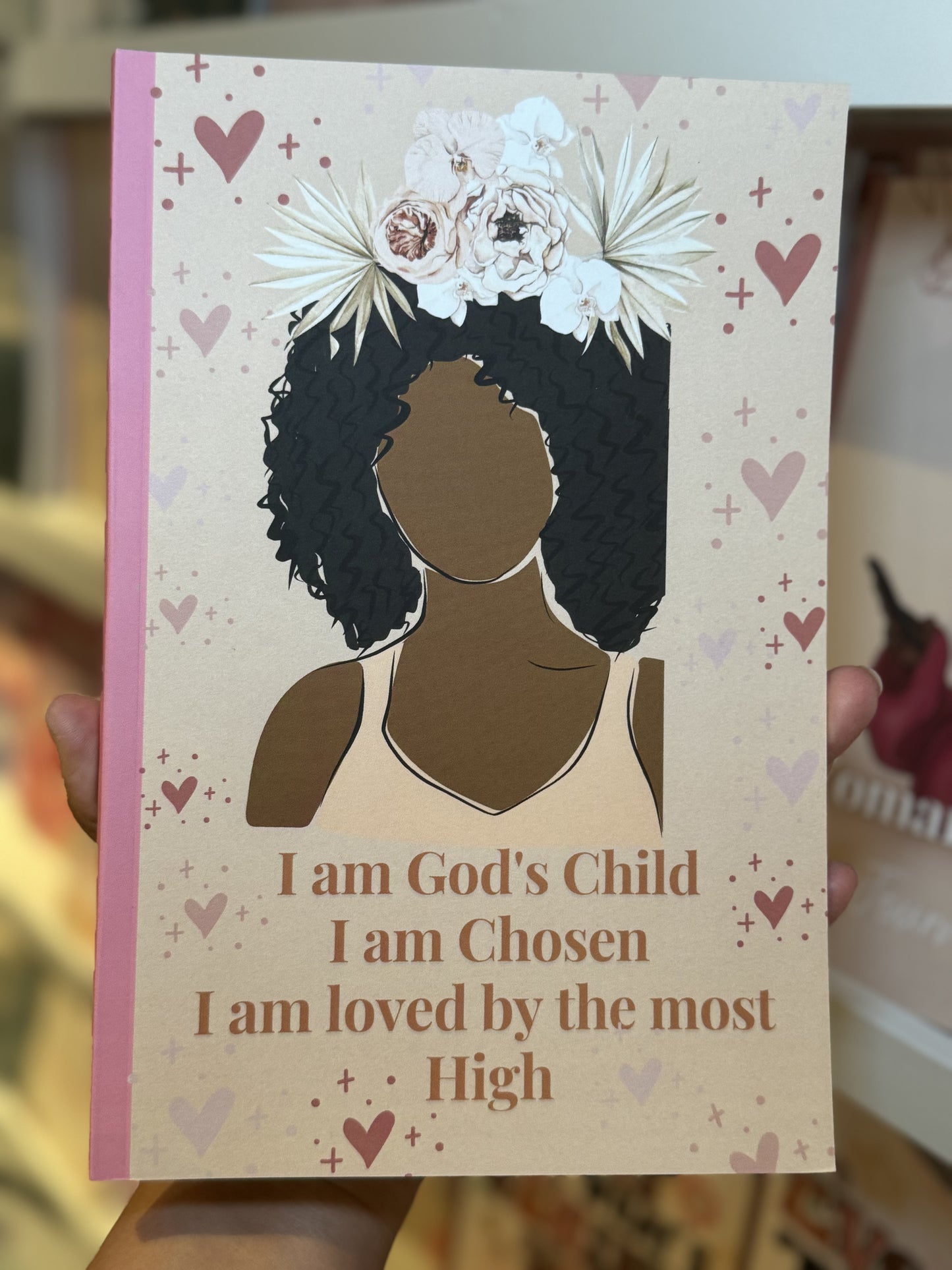 I am God's Child Christian Journals for Black Girls