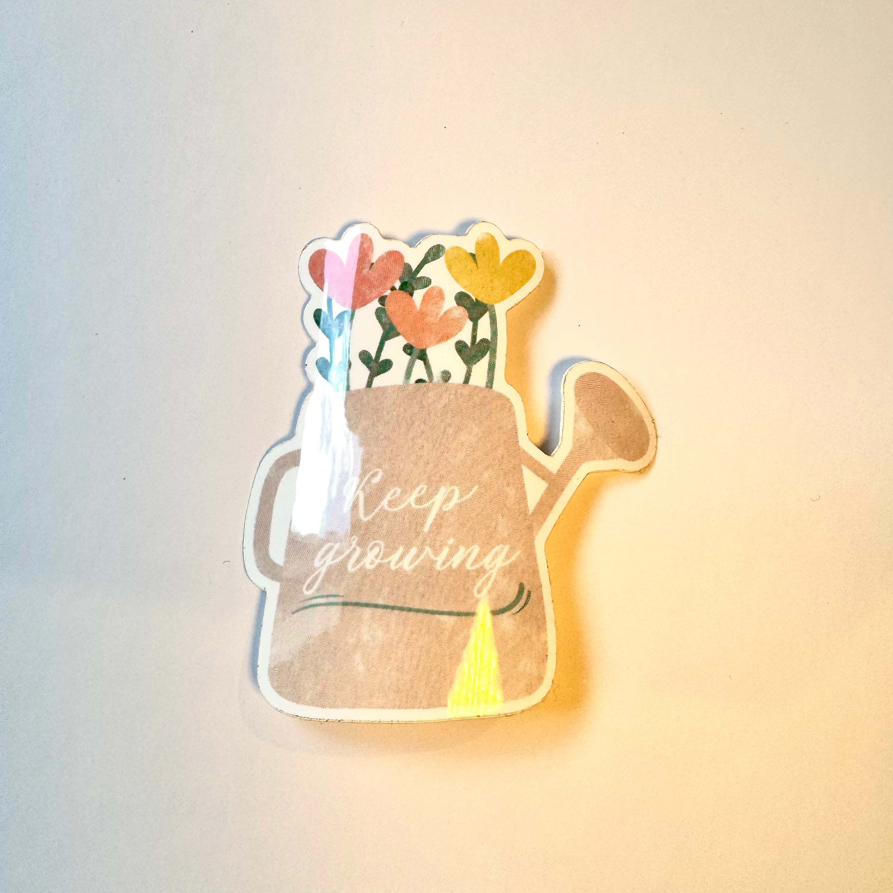 Keep Growing Inspirational Sticker