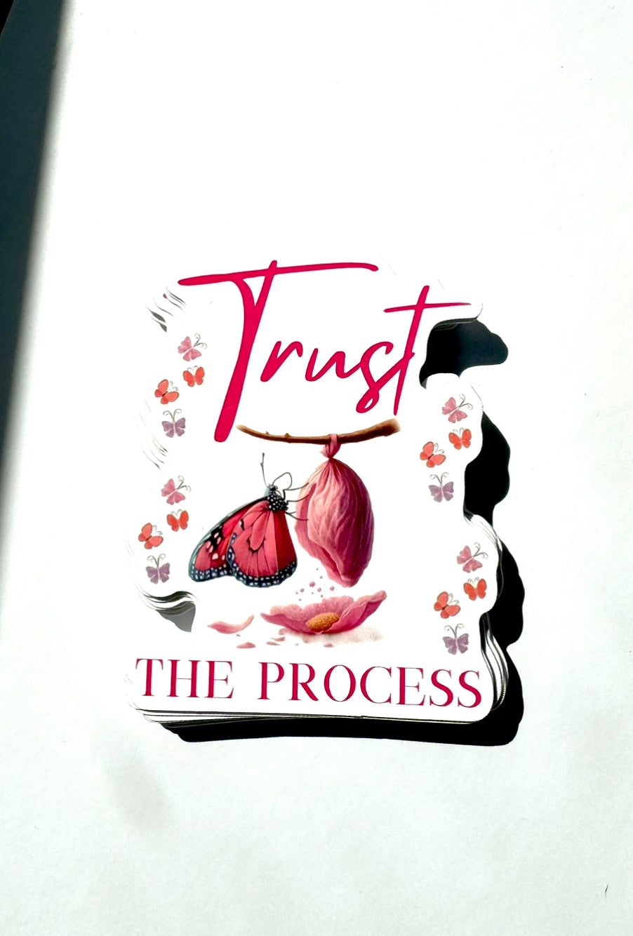 Trust The Process Motivational Sticker