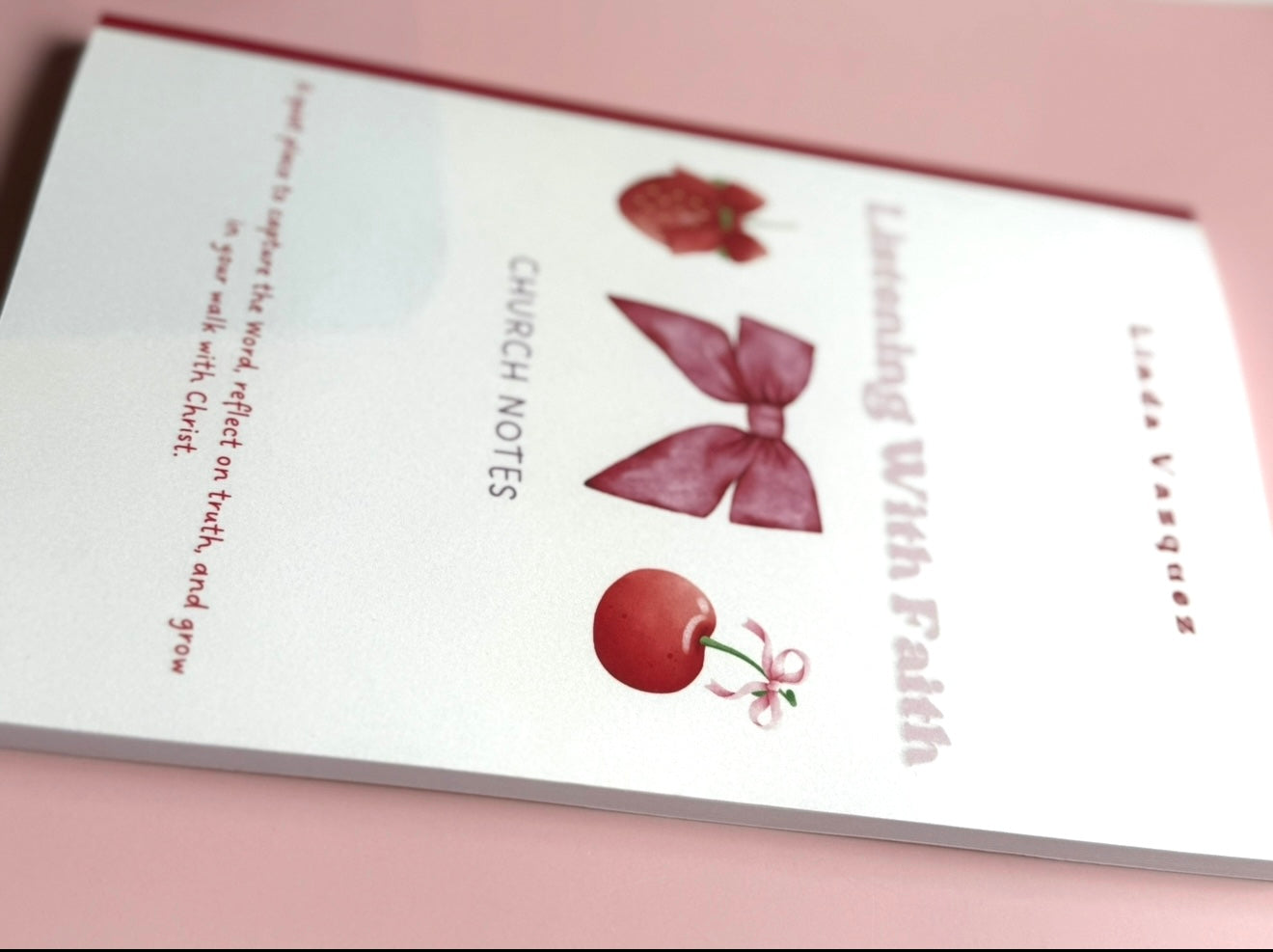 Listening With Faith Church Notes Notebook