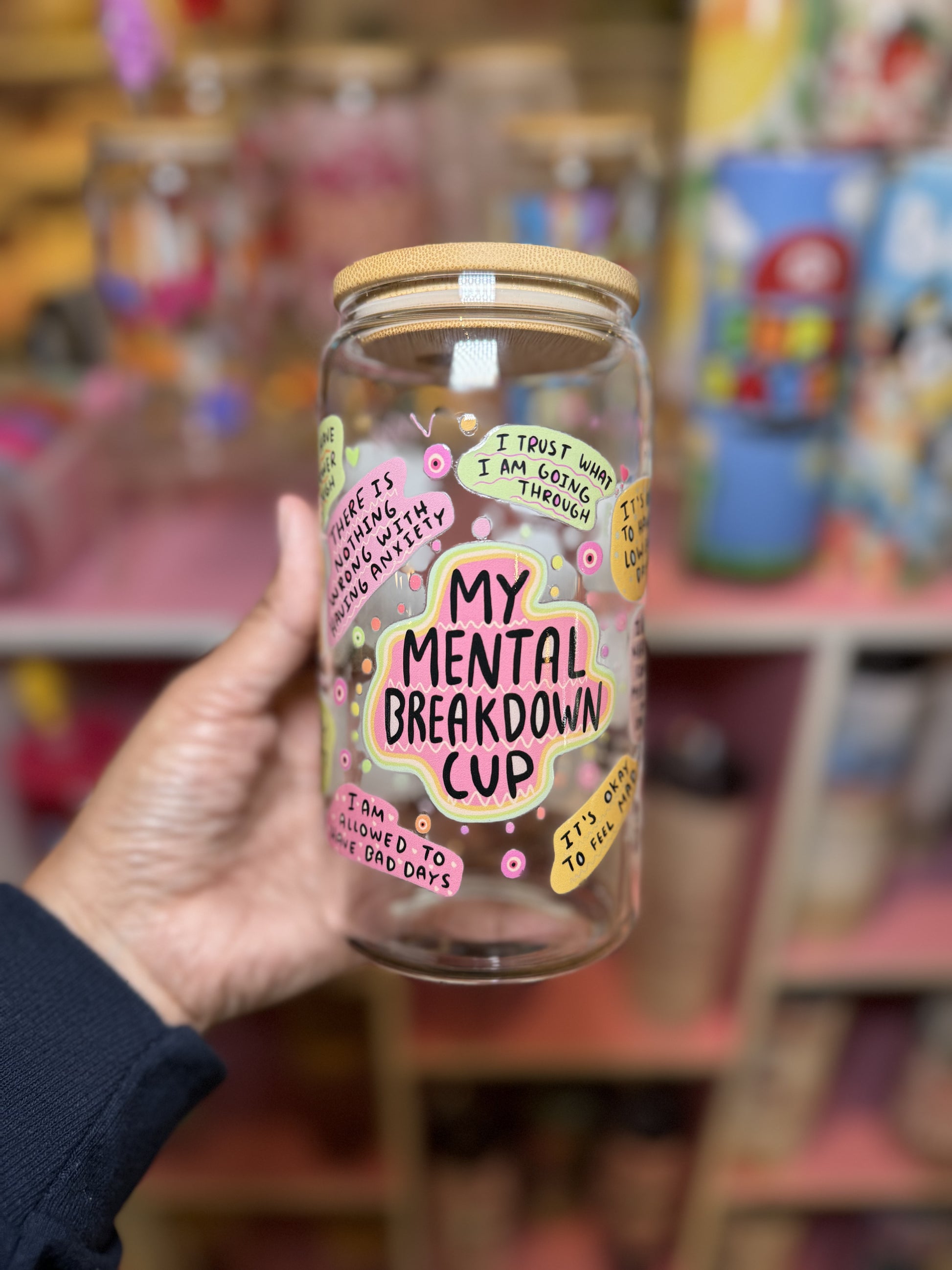 My Mental Breakdown Cup Libbey Glass Cup