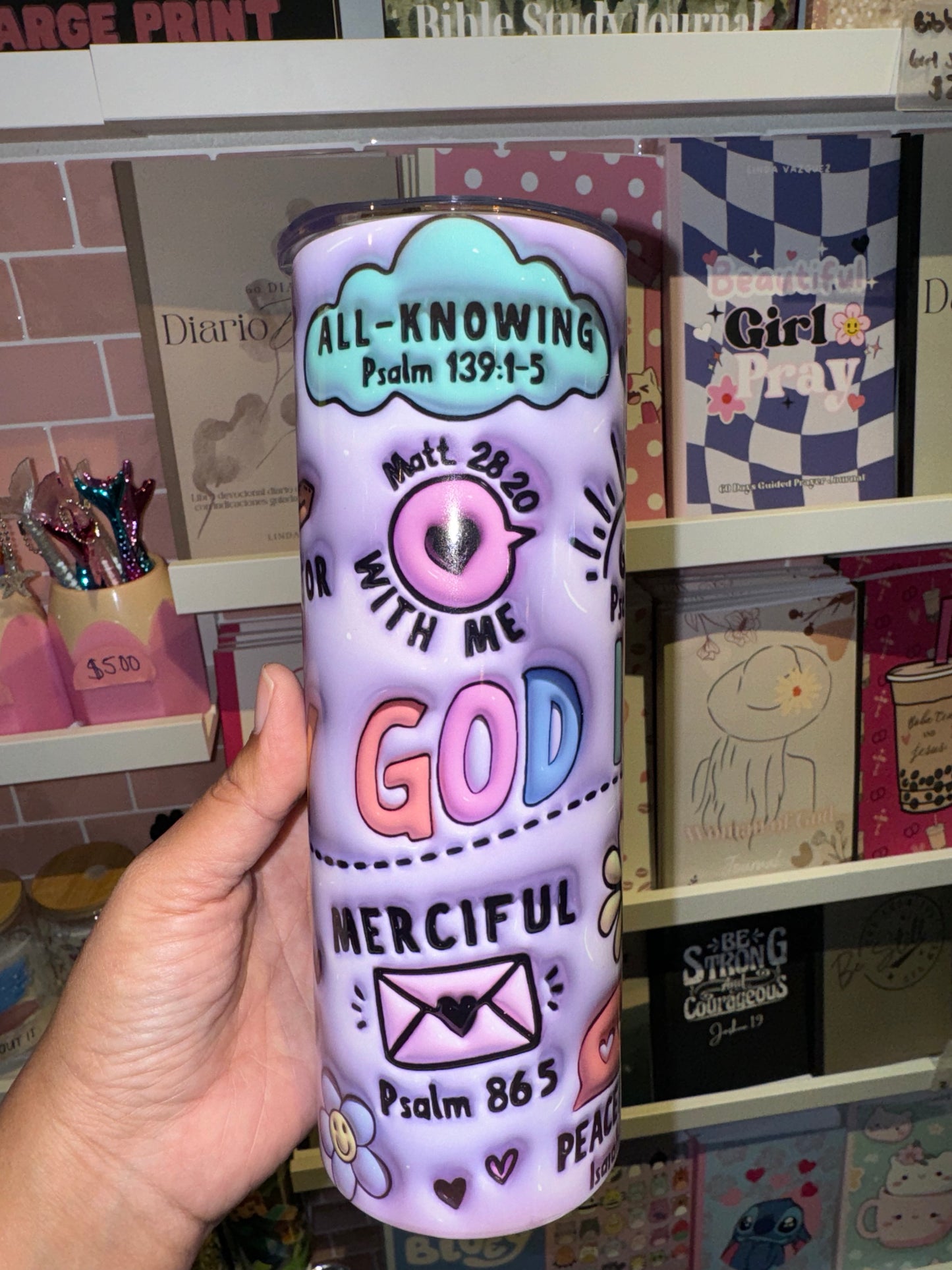 My God is... Christian Tumbler 20 oz