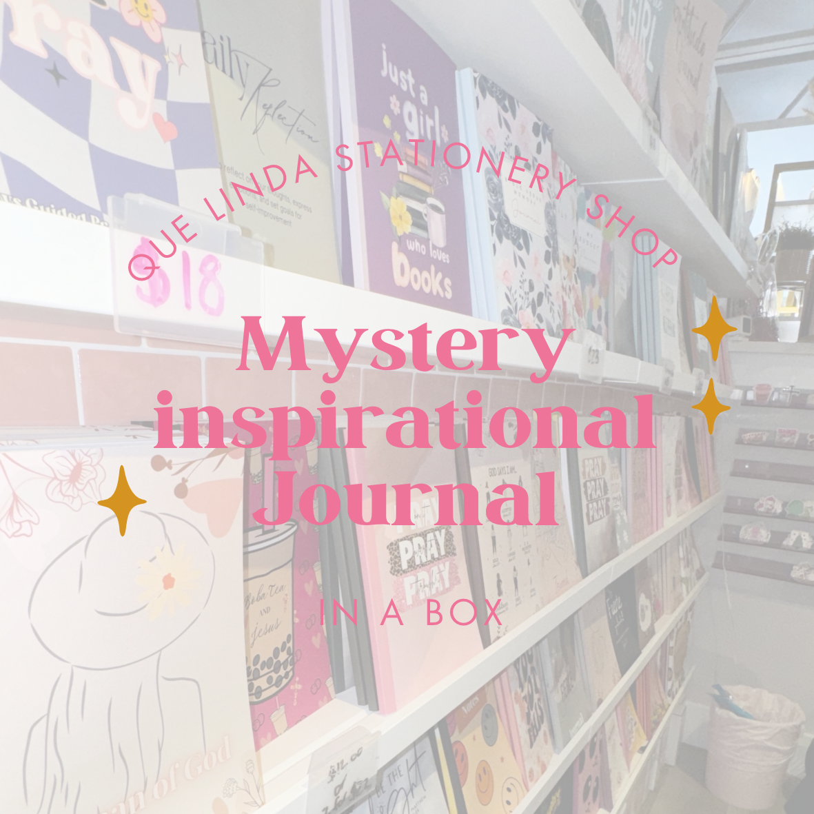 Mystery Inspirational Journal in a box