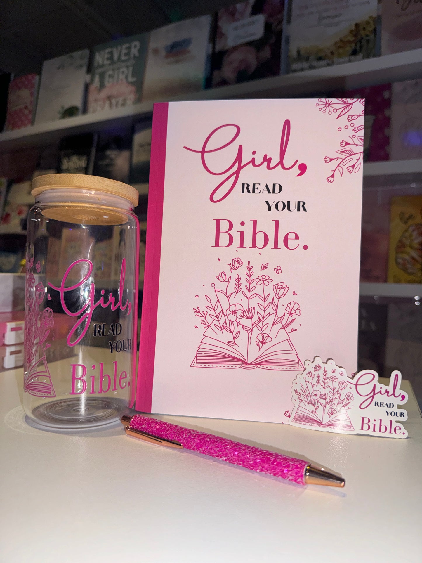 Girl Read Your Bible Faith-Filled Gift Box