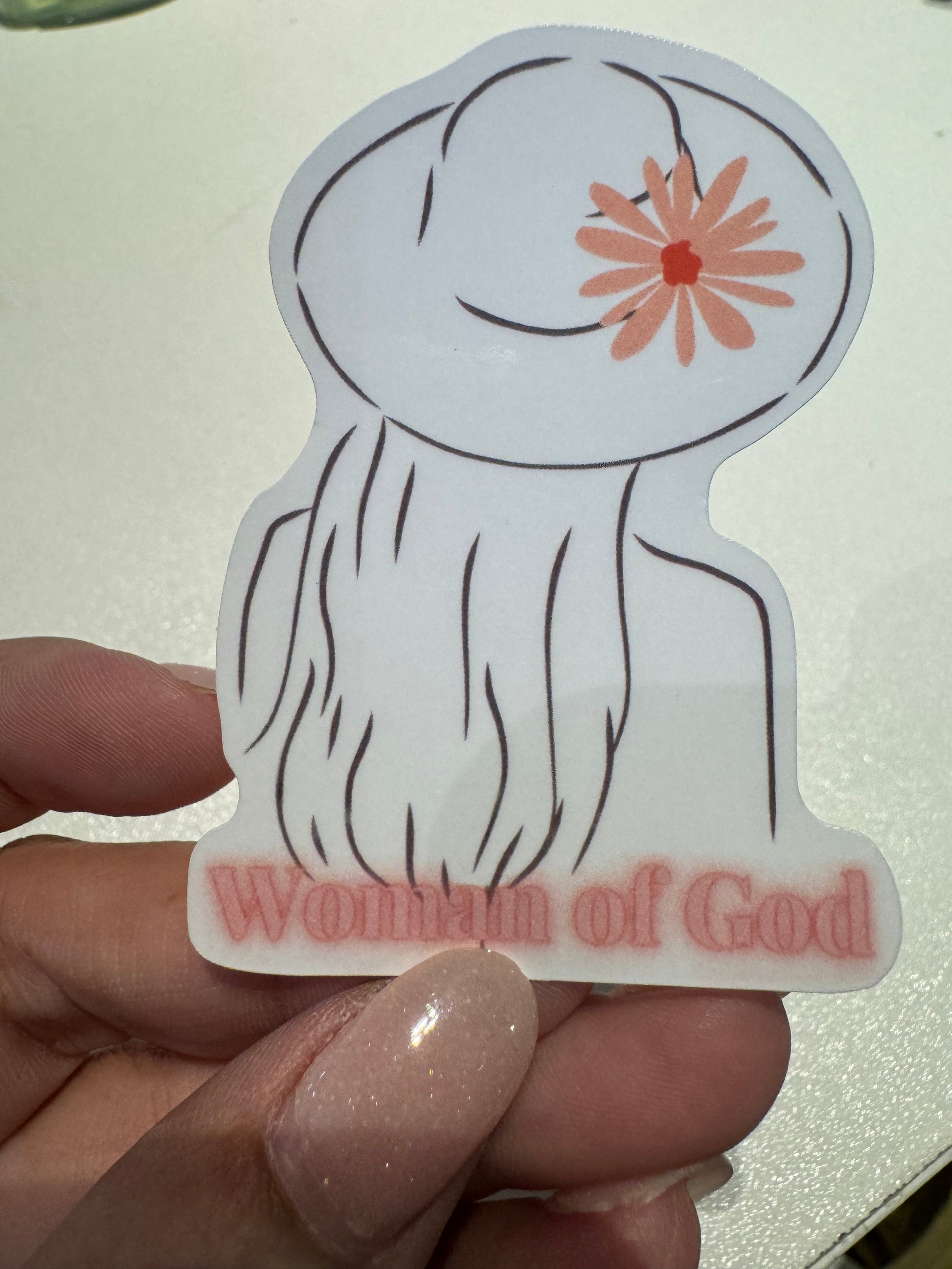 Woman of God Vinly Sticker