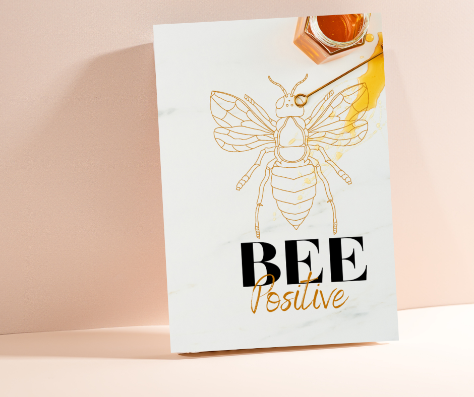 Bee Positive | Inspirational Notebook