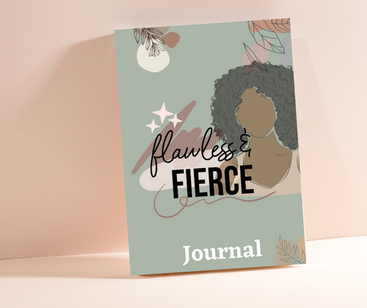 Flawless & Fierce | Inspirational Notebook for black girls