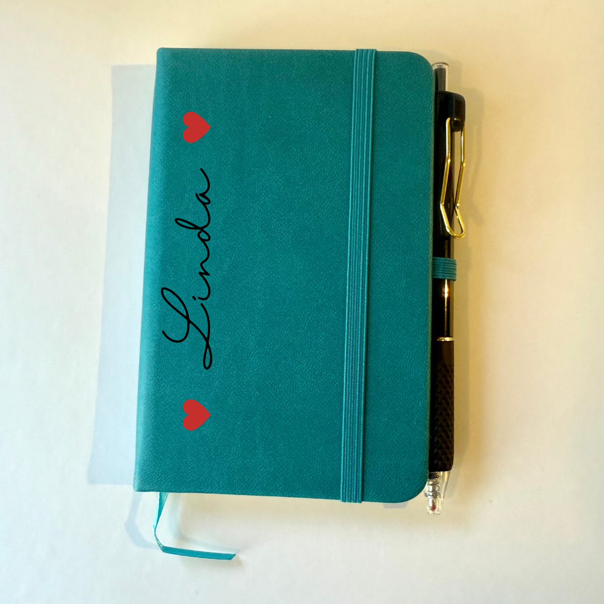 Custom Pocket Notebook with Pen – Add Name & Bible Verse