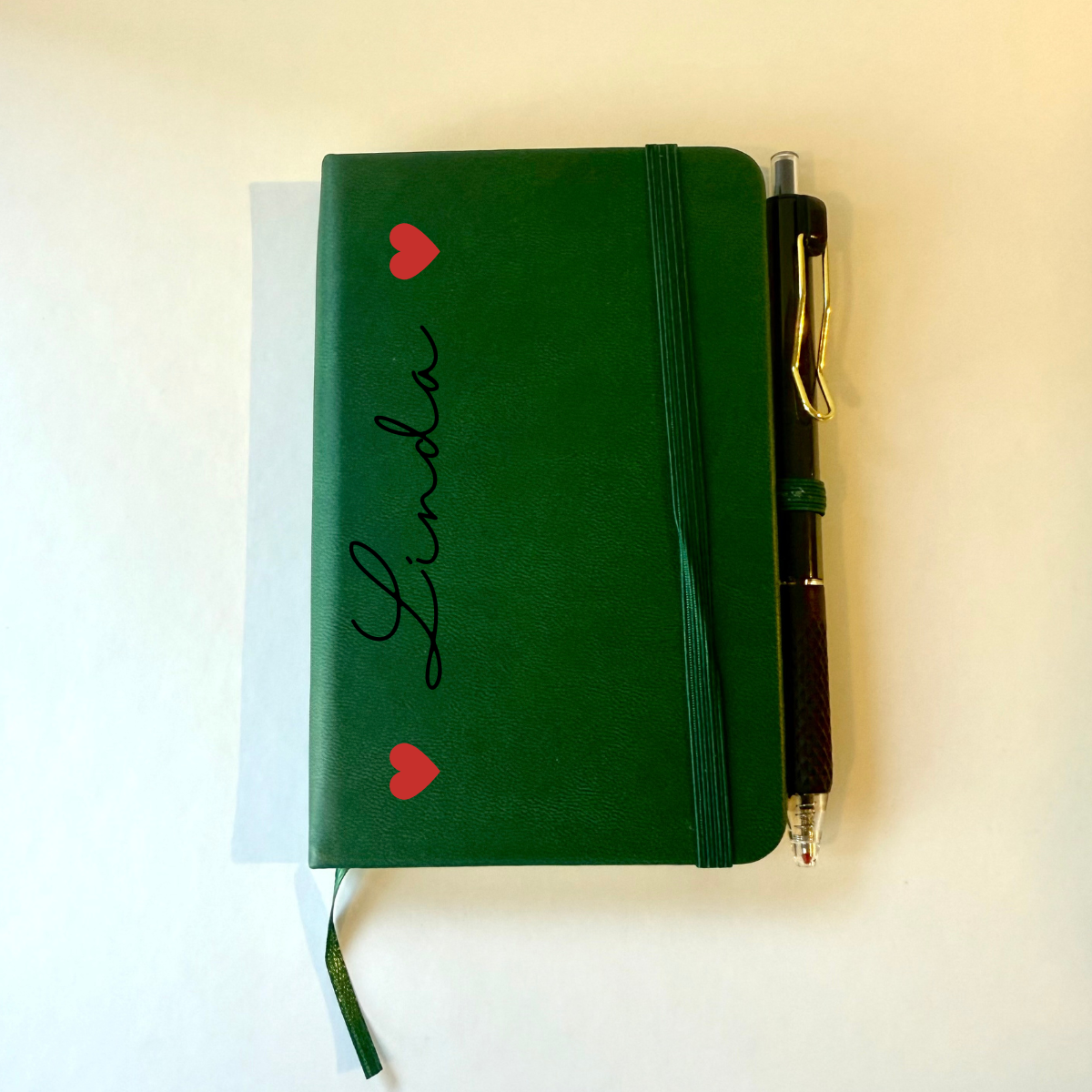 Custom Pocket Notebook with Pen – Add Name & Bible Verse