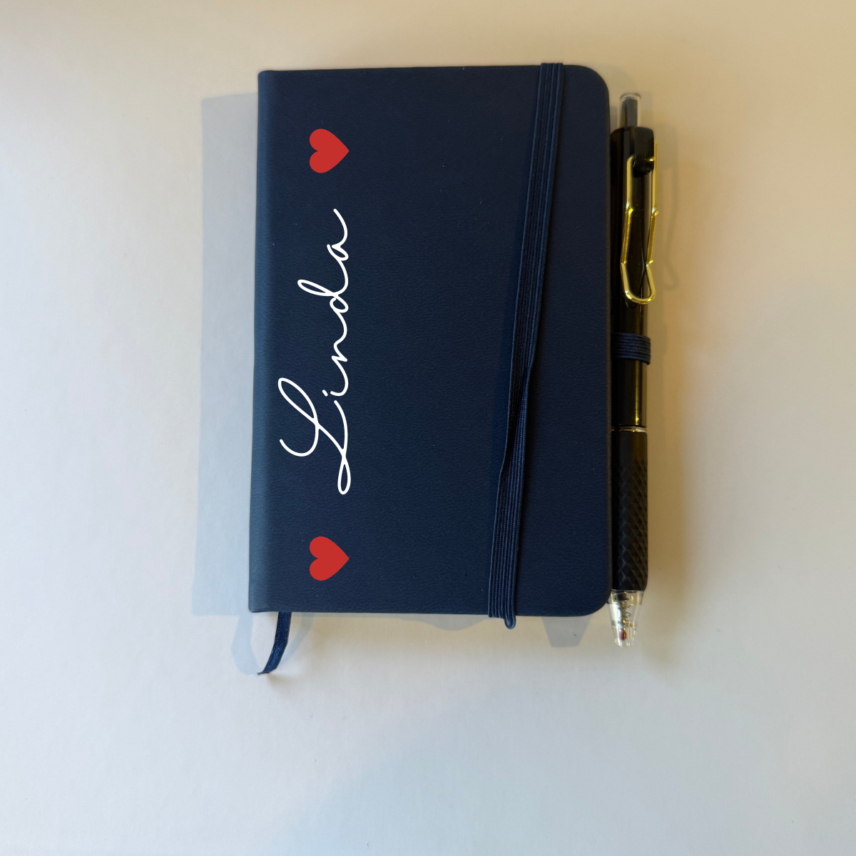 Custom Pocket Notebook with Pen – Add Name & Bible Verse