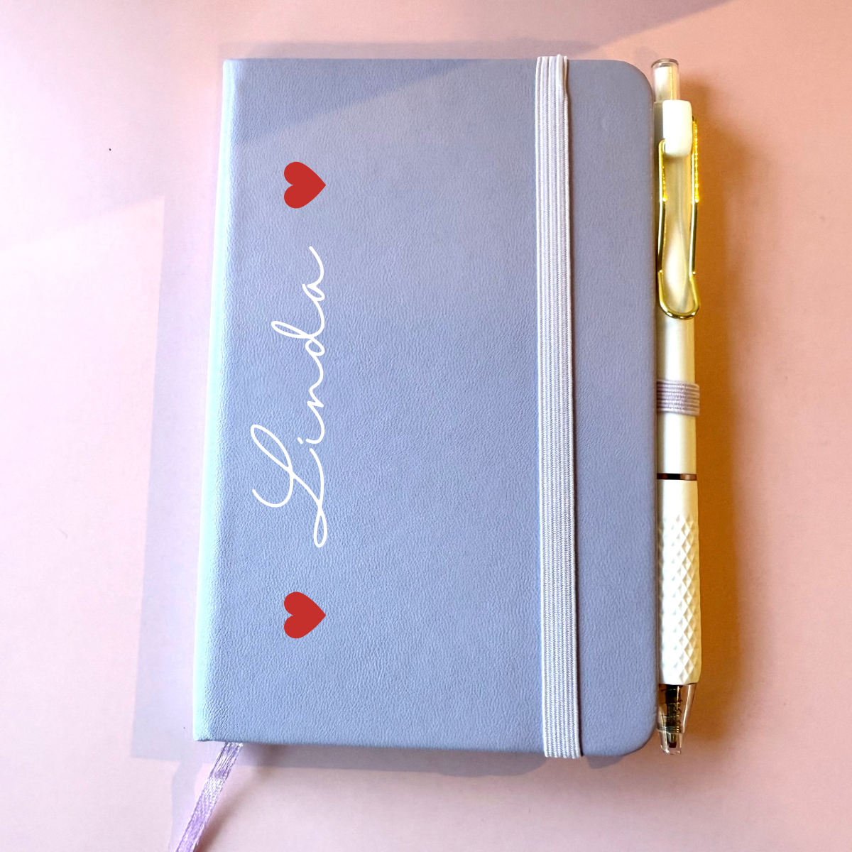 Custom Pocket Notebook with Pen – Add Name & Bible Verse