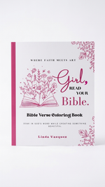 Girl, Read Your Bible | Christian Coloring Book with Verses