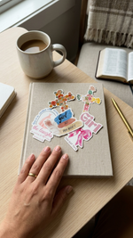 Encouragement Mystery Sticker Pack of 5  | My original artwork