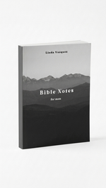 Bible Study Journal for Men – Scripture Notes & Daily Devotional
