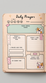 My Daily Prayers — Prayer Journal for Girls | Guided Christian Journal for Kids