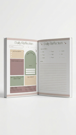 Daily Reflection Journal – faith-based self-care and reflection journal – Quelinda