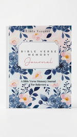 Bible Verse Memory Journal cover – Quelinda