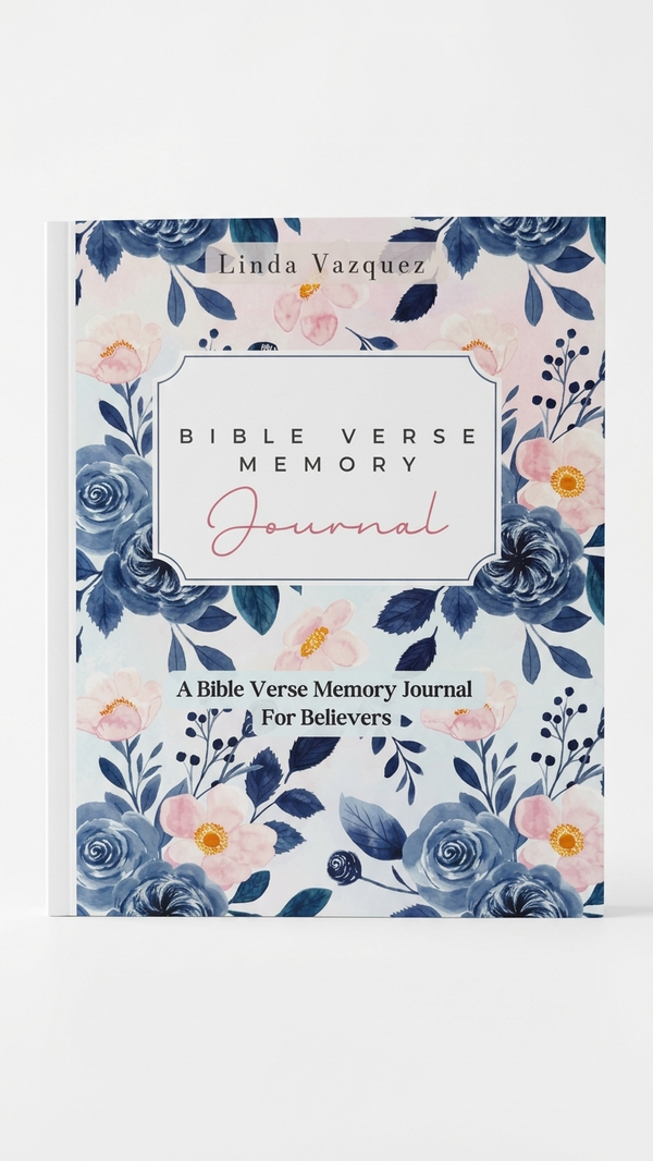 Bible Verse Memory Journal cover – Quelinda