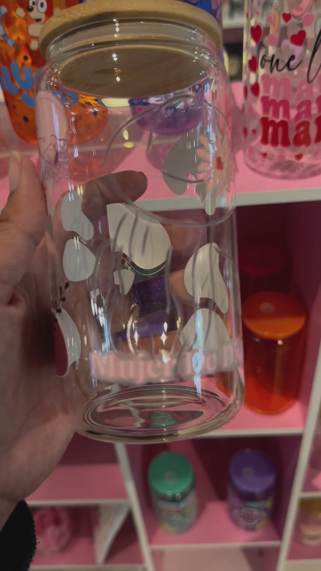 Mujer De Dios Libbey Glass Cups