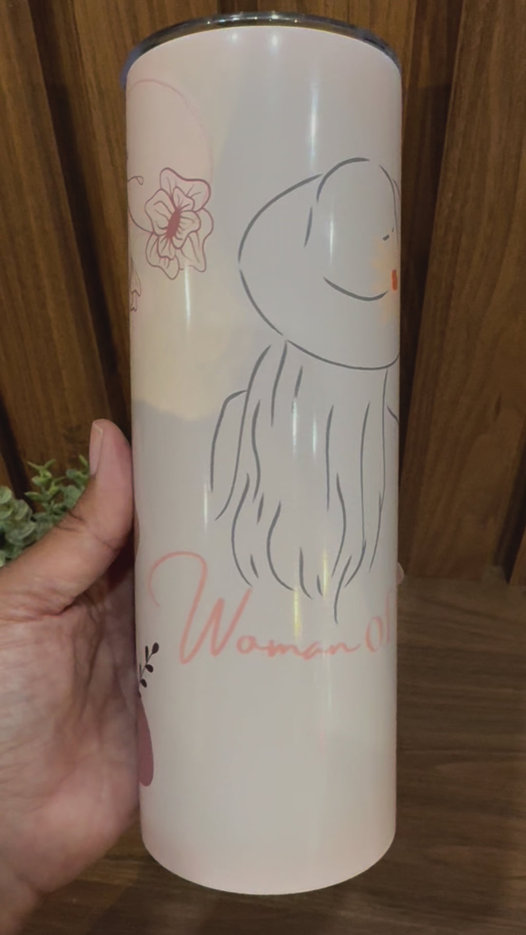 Woman of God  Christian Tumbler