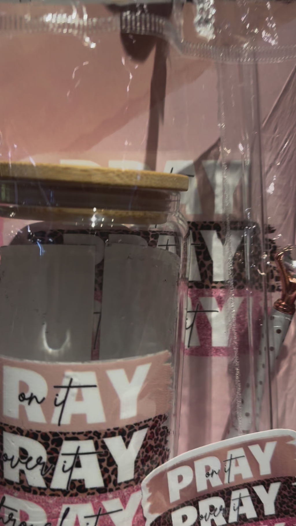 Pray on it, Pray Over it, Pray Through it Faith-Filled Gift Box