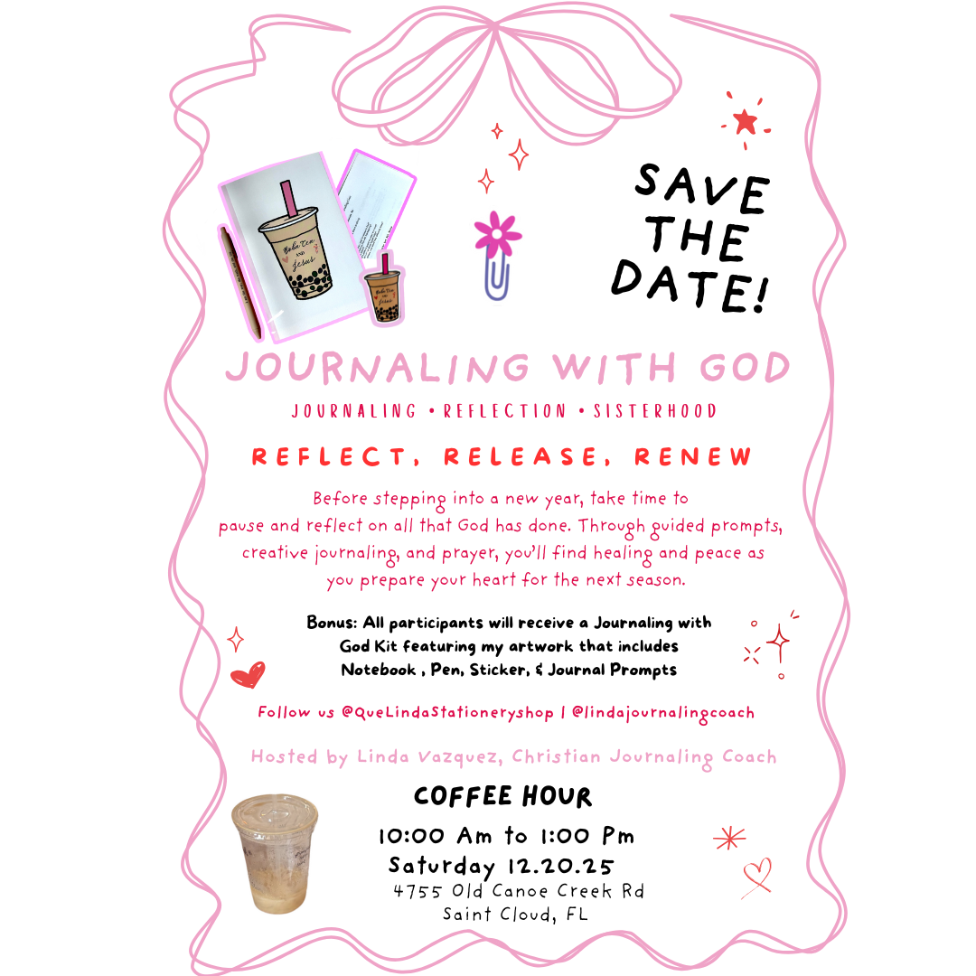 Journaling with God workshops in st cloud fl 