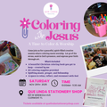 Coloring with Jesus in Clermont, FL -Saturday Nov29th