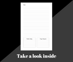 My Sermon Notes Journal for Men | Weekly Sermon Journal