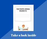 Be Strong in the Lord | Prayer Journal for Kids – Guided Christian Journal