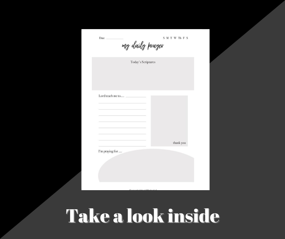 Prayer Journal for Men | Daily Prayer Journal For Men | Warrior (EPHESIANS 6:13)