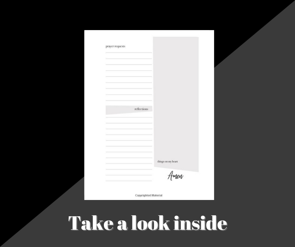 Prayer Journal for Men | Daily Prayer Journal For Men | Warrior (EPHESIANS 6:13)