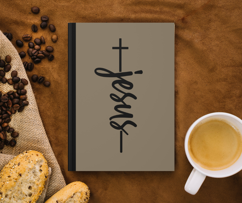 Jesus cross notebook