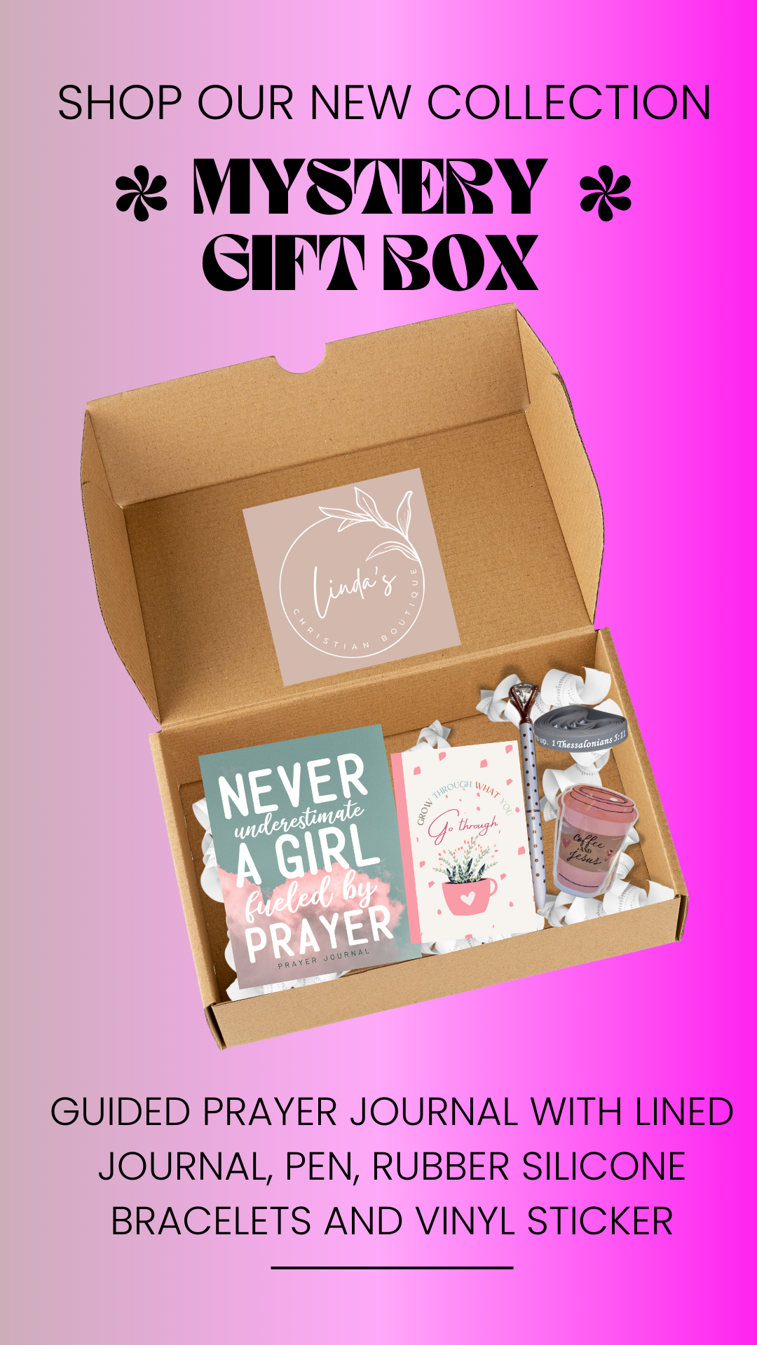 Prayer Journal Mystery Gift Box |  Inspired Gifts in a Box!