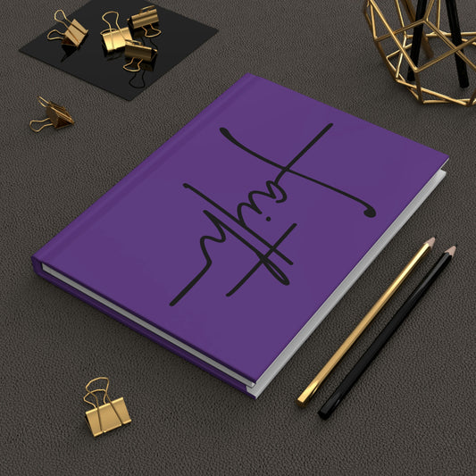 Faith | Inspirational Notebook | Christian Journal (Hardcover) (Purple)