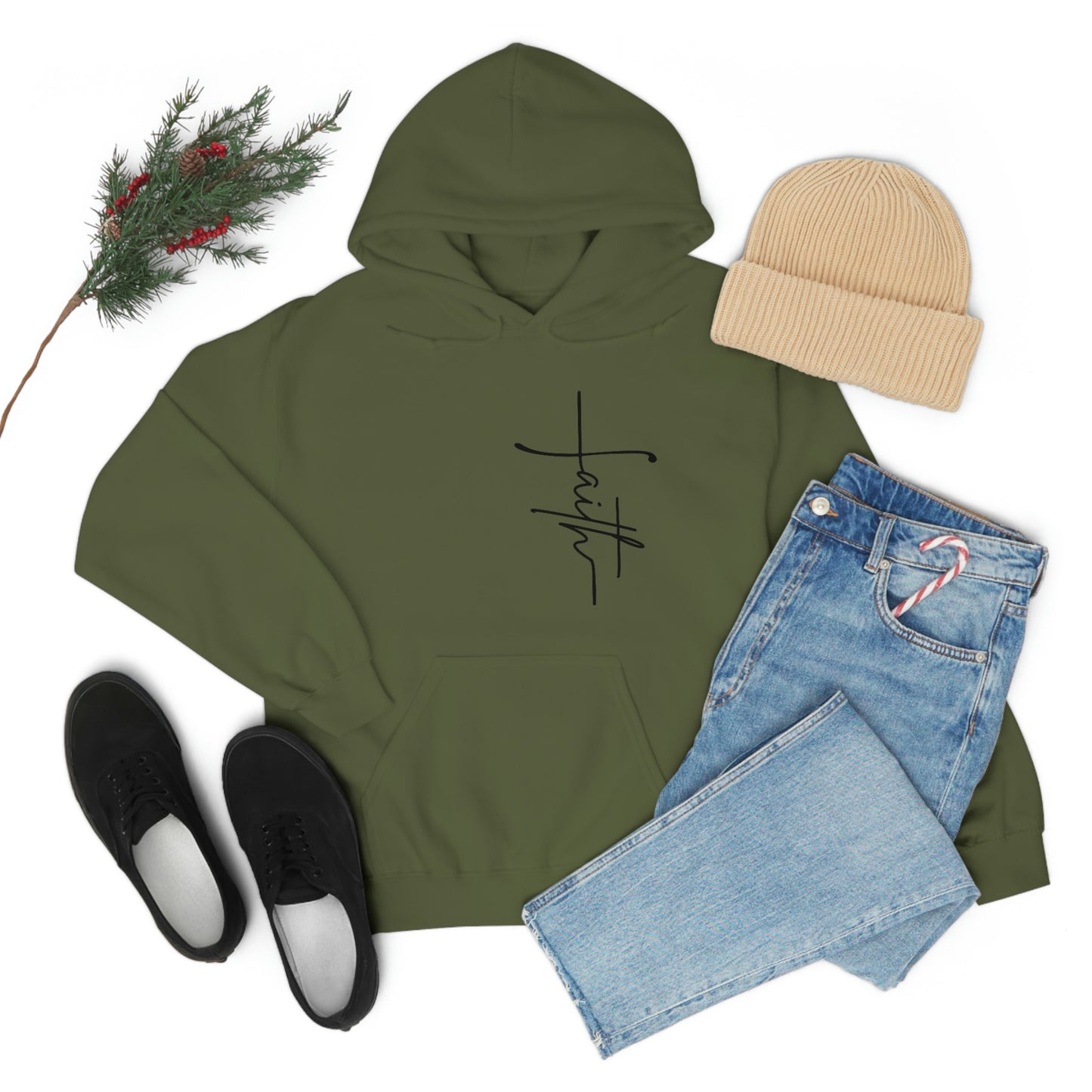 Faith Unisex Hooded | Christian Apparel