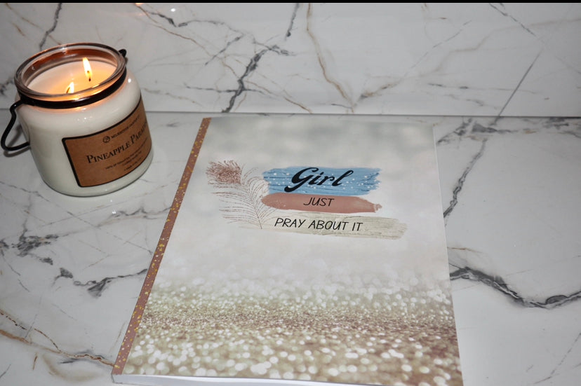 Girl Just Pray About It Prayer Journal for Women | Guided Prayer Journal