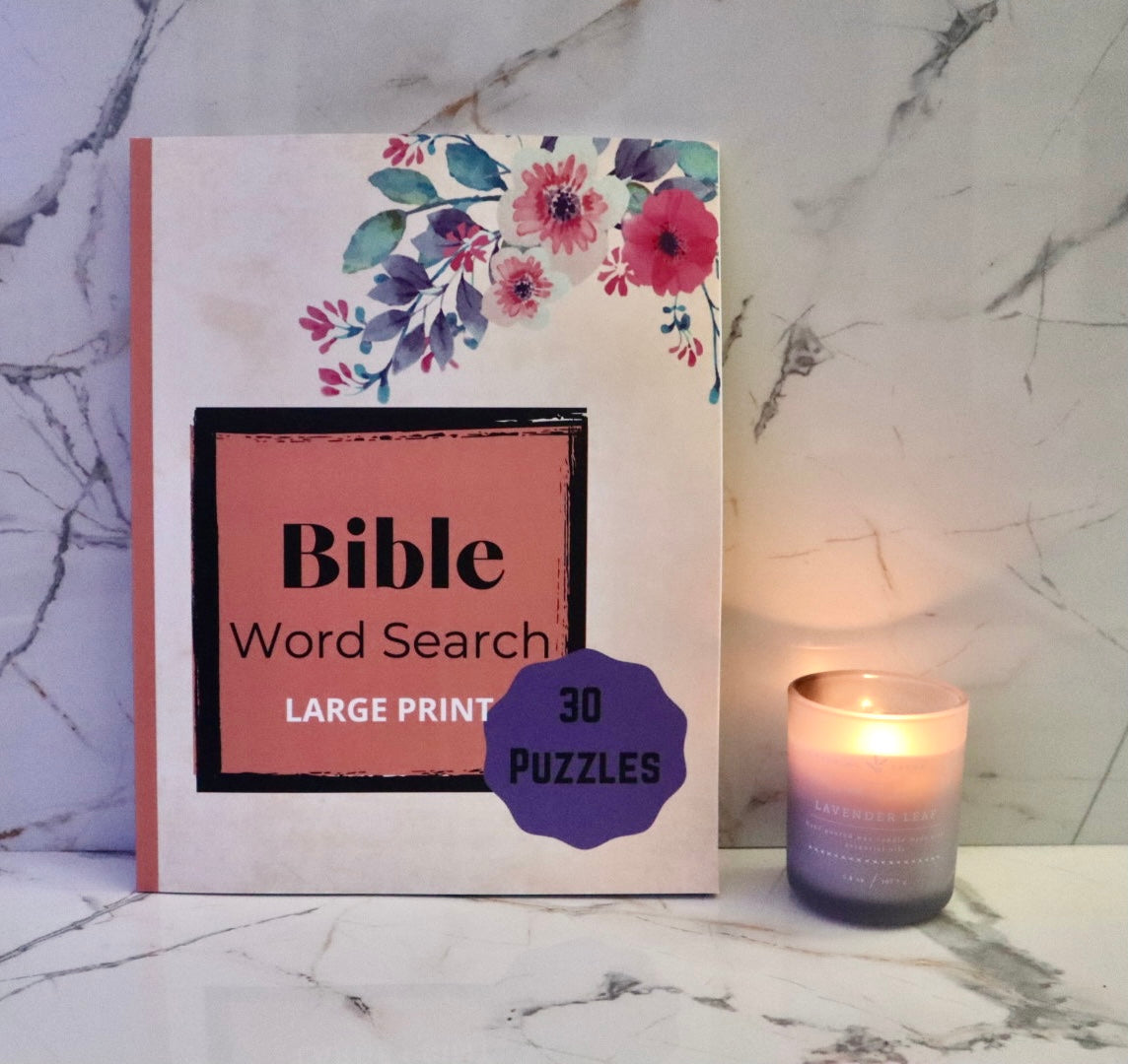 Bible Word Search Puzzles Book ( Large Print)