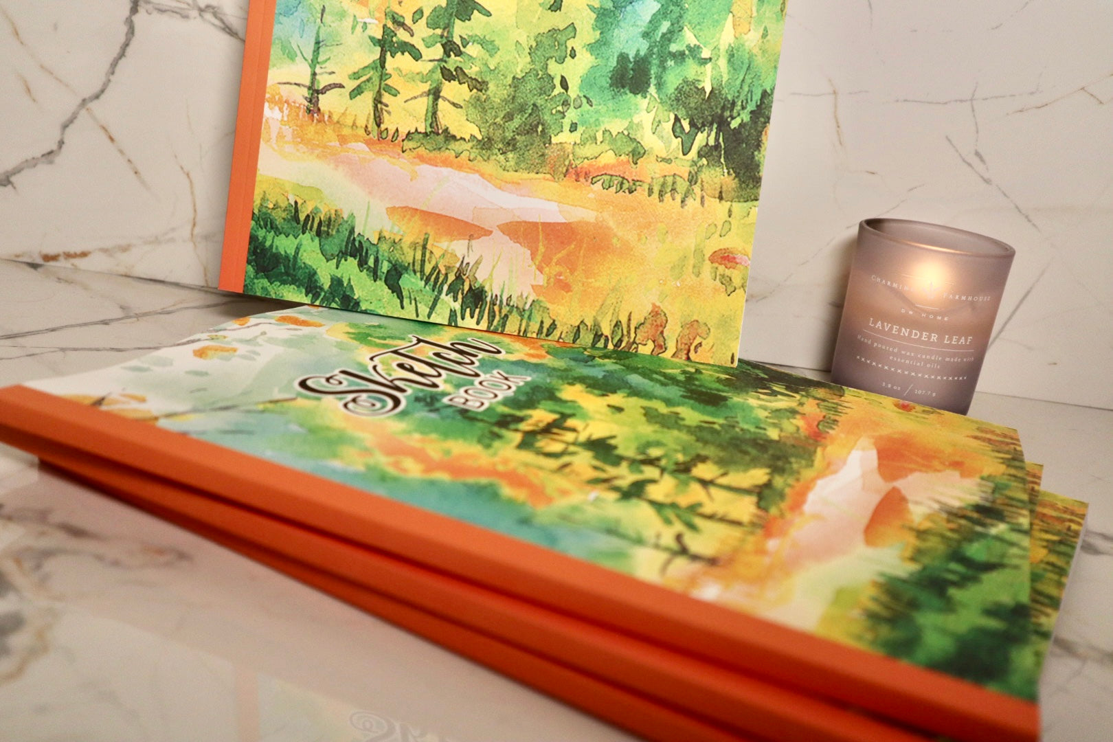 Sketch Book: Notebook for Drawing, Writing, Painting, Sketching or Doodling: Large Watercolor/Abstract Sketch Book- Linda's Christian Boutique