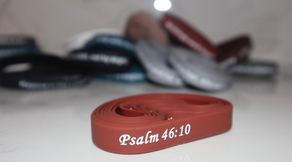 BIble Verse Rubber Silicone Bracelets (Unixsex) , Wristbands for Men Women Teens